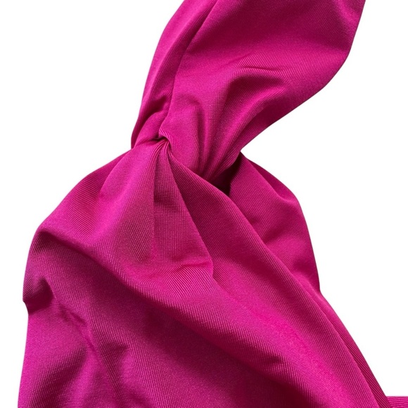 NEW Jets by Jessika Allen Bikini Set Magenta Pink Size 4 - Picture 4 of 12